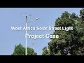 Sokoyo split solar street lights in west africa