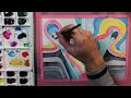 Painting Gentle Watercolor Curves and Gradients (Speed Edit)