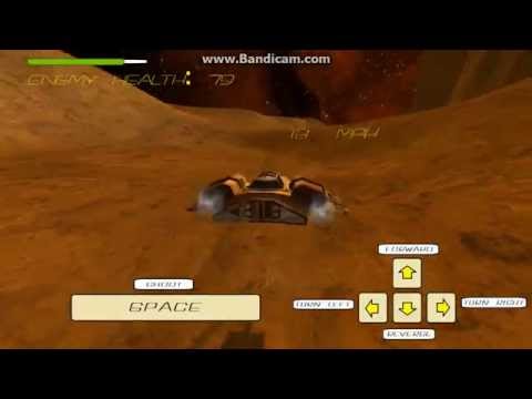 Outerspace Hovercraft Game Unity