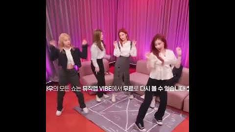 Itzy dancing "Aespa Next Level"