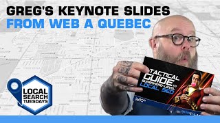 Greg’s keynote slides from Web a Quebec