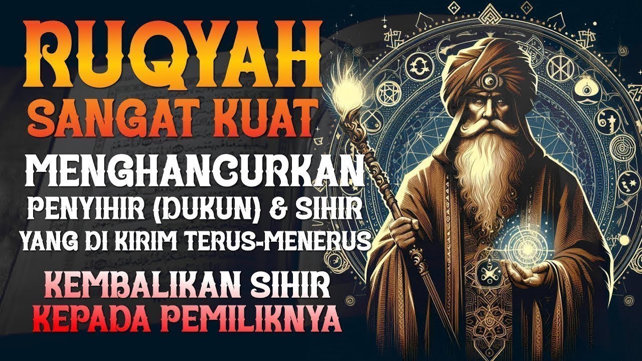 RUQYAH SANGAT KUAT | MENGHANCURKAN PENYIHIR (DUKUN) YANG MENGIRIM SIHIR TERUS-MENERUS
