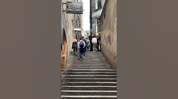 This Pub on mid Steps - Halfway House Pub @ Fleshmarket Close Edinburgh #video #travel #trending