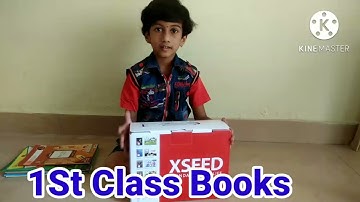 Class 1 Books || Class 1 Book Set ||  Unboxing XSEED BOOKS || MATHE, ENGLISH,HINDI,EVS, COMPUTER ||