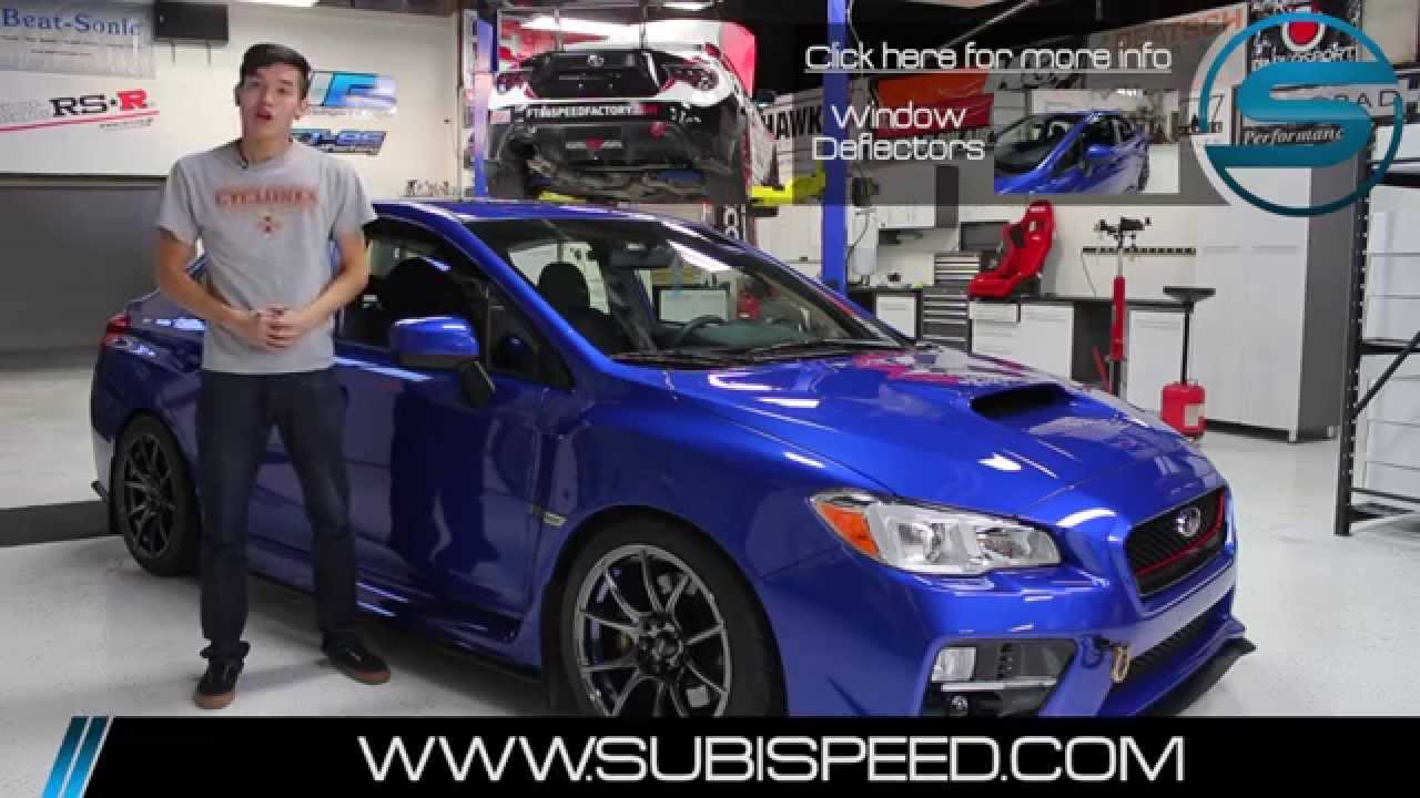 Subispeed - Subaru Oem Rain Guard And Wind Deflector Install Diy