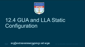 Module12 Ipv6 Addressing GUA and LLA Configuration