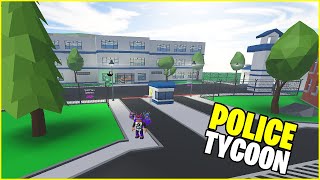 BUILDING MY ULTIMATE POLICE TYCOON ROBLOX screenshot 5