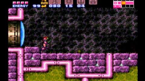 Super Metroid Speed Run - Part 3 (1:04 Clear Time)