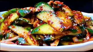 Oimuchim: 오이무침 | Korean Cucumber kimchi | Easy Korean kimchi recipe | The Restaurants Food