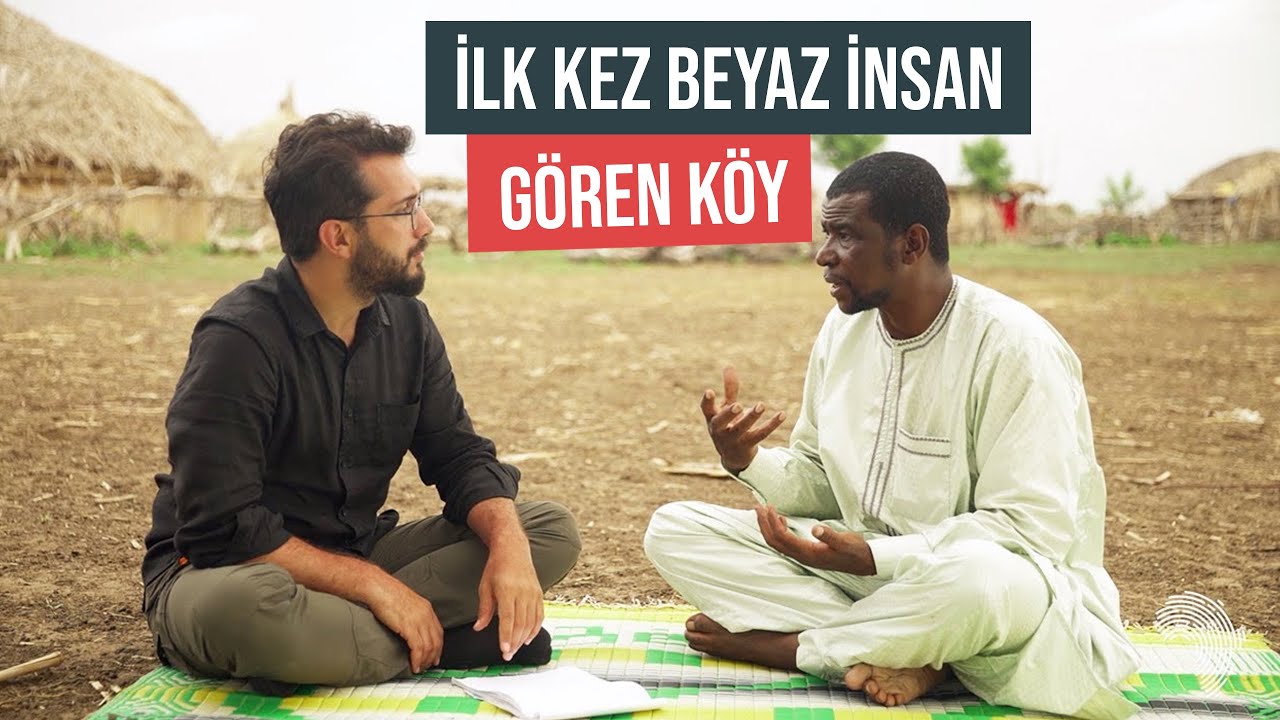 İLK KEZ BEYAZ İNSAN GÖREN KÖY