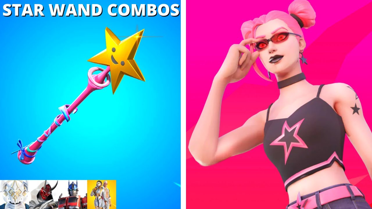 10 *Best* STAR WAND PICKAXE COMBOS in Fortnite YouTube