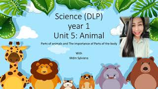 SCIENCE DLP YEAR 1 UNIT 5 ANIMAL