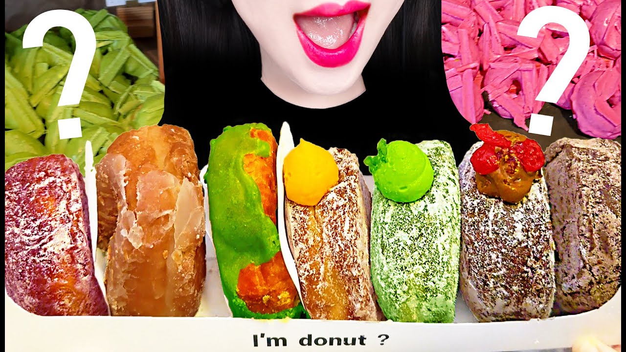 ASMR I'm Donut ? 아임 도넛 먹방 Mukbang, Eating