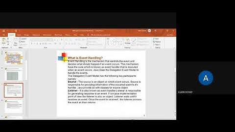 AWT in JAVA, Event Handling, ListItemListener