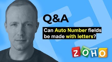Create Auto Number Fields in Creator with Letters - Zoho Q&A - Function Dynamic