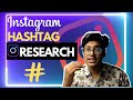 How To Do INSTAGRAM HASHTAG Research 2021 - FREE INSTAGRAM Hashtag Research Tool