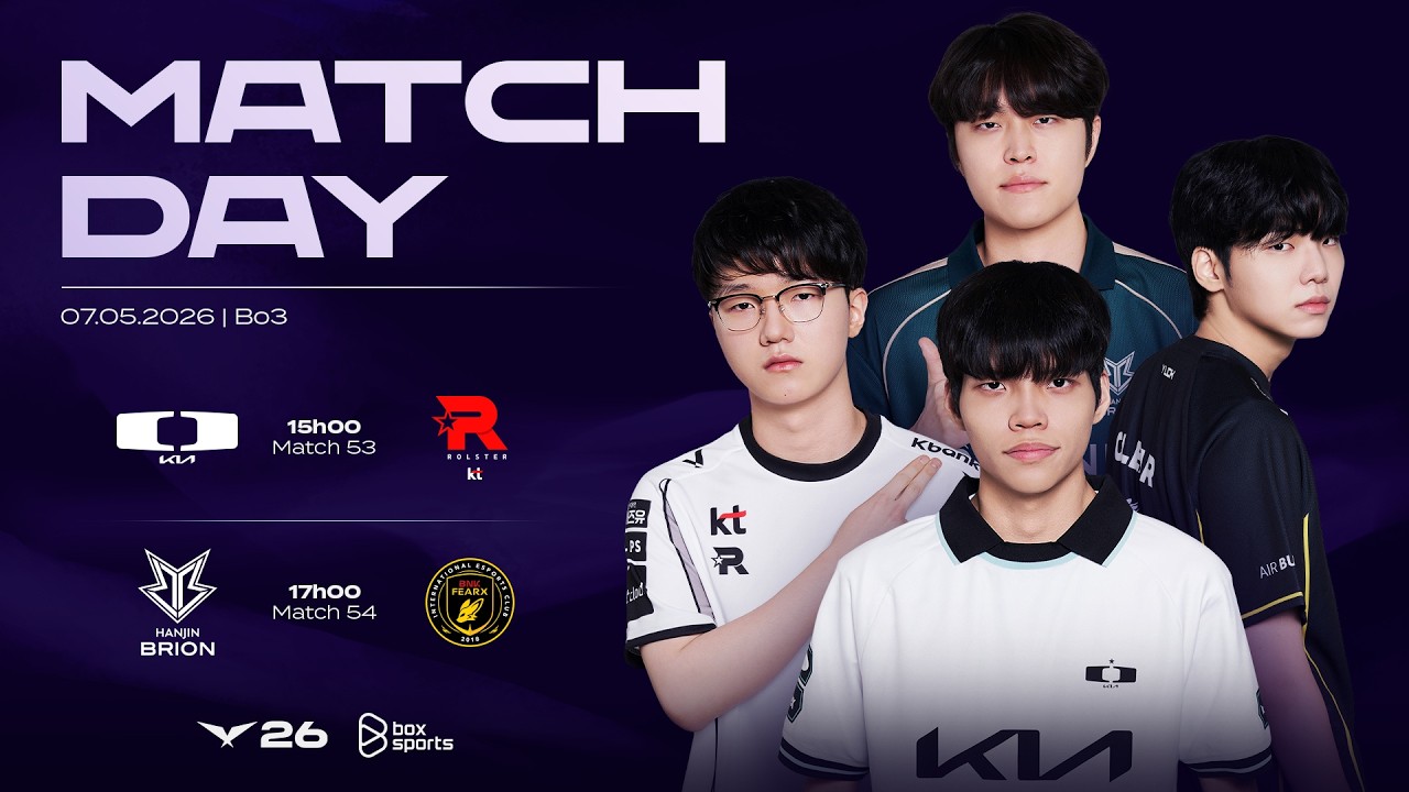 Bình Luận Tiếng Việt: DK vs KT l BRO vs BFX | LCK 2026
