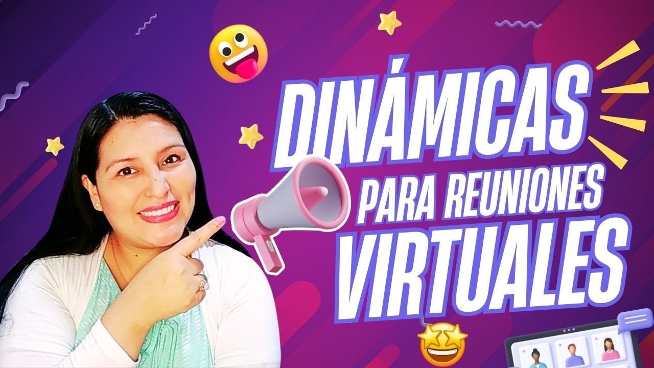 💡 8 JUEGOS y DINAMICAS PARA REUNIONES VIRTUALES 👩🏻‍💻🧩🎧🎤⏳