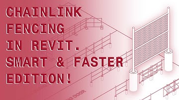 Drawing Chainlink Fencing in Revit! Smart & Fast Edition