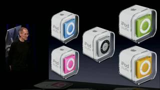 iPod Shuffle - 4 keynotes in 4 minutes