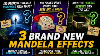 😱 3 BRAND NEW Mandela Effects... #mandelaeffect 