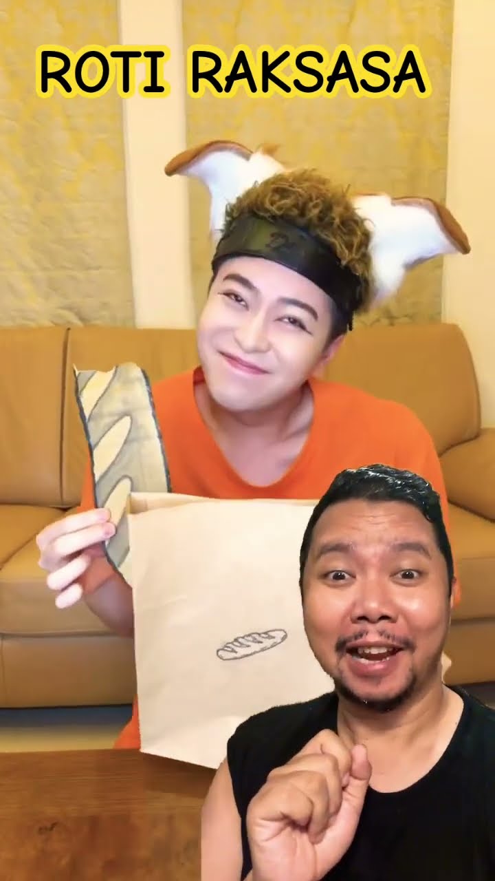 BUNGKUS KECIL ROTINYA GEDE !!?? #funny #comedy #mukbang #challenge #shortsfeed
