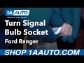 How to Replace Turn Signal Bulb Socket 1998-2012 Ford Ranger