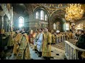 Неделя святых Праотец. Литургия в Киево-Печерской Лавре.