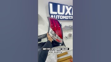 SWIFT TYPE 2 TAILLIGHT #swiftaccessories #swiftmodified #swift #swiftloverfortuner #caraccessories