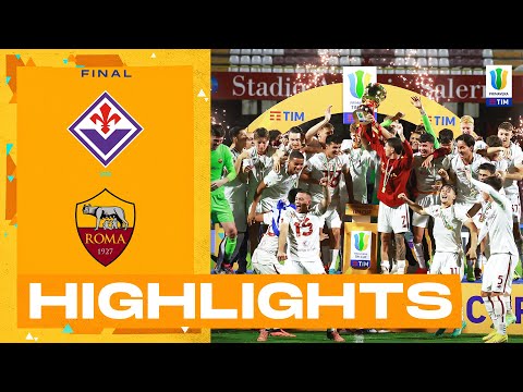 Fiorentina 1-2 Roma a.e.t. | Roma rise the trophy: Goal &amp; Highlights | Primavera TIM CUP 2022/23