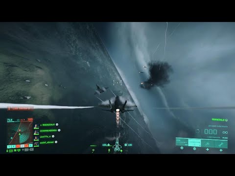 How to loop when fighting the SU 57 Jet - best way to win the dogfight | Battlefield 2042