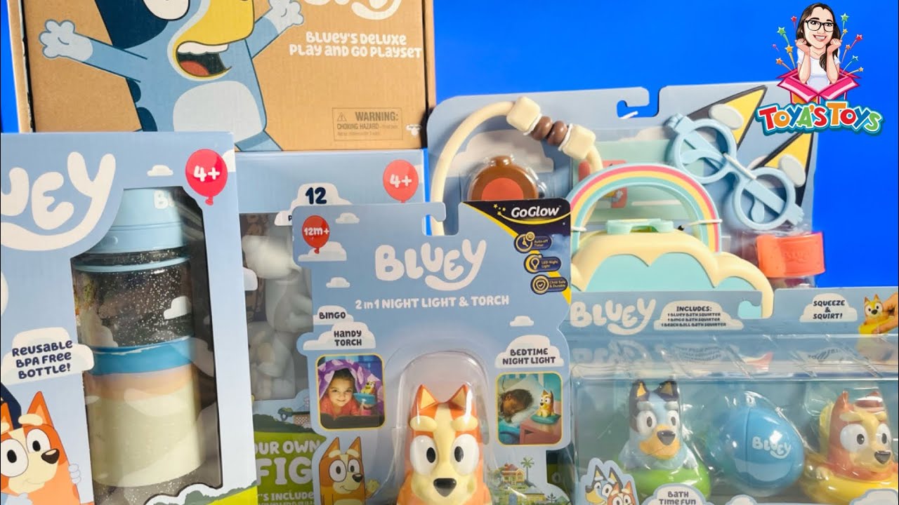 bluey-unboxing-collection-review-bluey-deluxe-play-go-playset-asmr