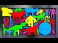 Dinosaurus Jurassic World Dominion:T-Rex/ Brachiosaurus/Catnap/Skibidi/SirenHead/Kingkong/Mosasaurus