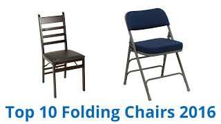 10 Best Folding Chairs 2016