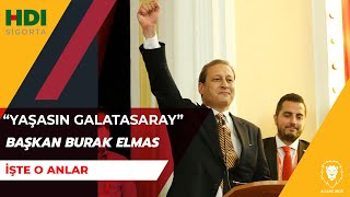 Galatasaray’da Başkan Burak Elmas ! “Yaşasın Galatasaray” | Galatasaray Seçimi Sona Erdi!