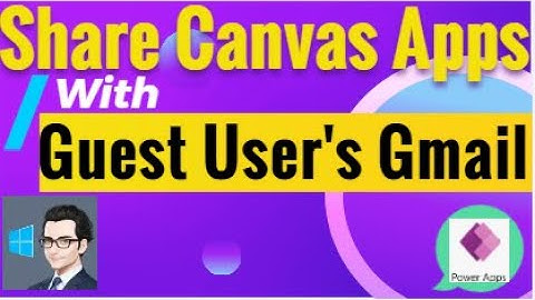 Power Apps Tutorial: How to Share Canvas App with External Users or Guest Users Security Group