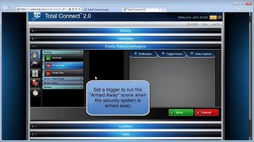 How to Trigger Scenes with  Total Connect 2.0