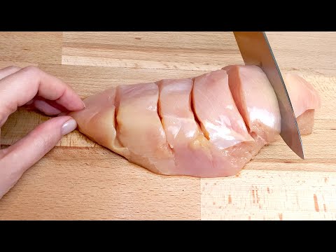 Video: Delicate Kipfilet In Een Kaas-amandelkorst Met Wijn-roomsaus