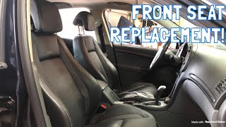 Saab 9-3 Anniversary Front Seat Install!