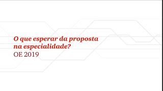 Orçamento do Estado 2019 - Proposta na especialidade