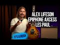 Epiphone Alex Lifeson Axcess Les Paul | It's Finally Here!