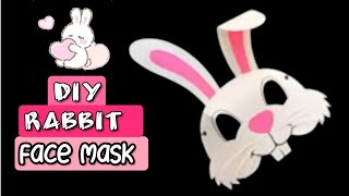 DIY Easter Bunny paper mask | 3D Rabbit mask  | Animal paper mask ideas @NextGenerationTechnology-2025