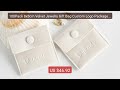 100Pack 8x8cm Velvet Jewelry Gift Bag Custom Logo Package Snap Butt... â€” Top Rated 2026 | Buy Now!