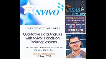 Qualitative Data Analysis with NVivo