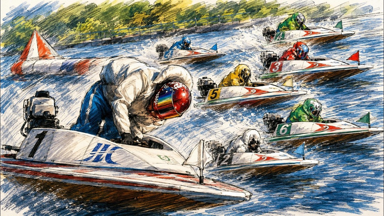 Every Kyotei Sports Boat Racing Game on PS1 Oldest to Newest Deep