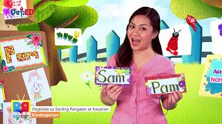Kinder Q1 Ep1: Pagkilala sa Sariling Pangalan at Kasarian