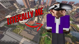 I attempted Minecraft OITC in VR