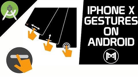 Android 9.0(P) Navigation Gesture || iphone x gesture on any Android