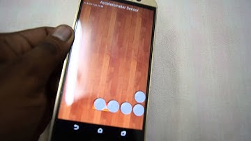 Htc One M9 accelerometer sensor test
