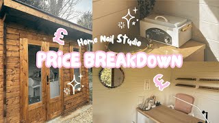 How Much It Really Cost to Set Up My Nail Studio in 2025 💅 | Gloss.ary Breakdown